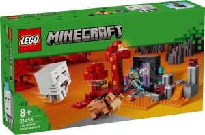 LEGO MINECRAFT 21255 ZASADZKA W PORTALU DO NETHERU
