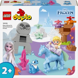 LEGO 10418 Duplo Elza i Bruni w Zaczarowanym Lesie