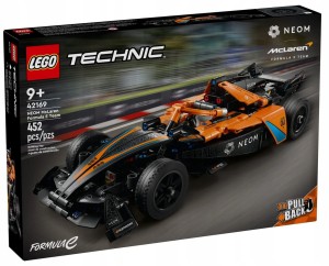 LEGO 42169 TECHNIC NEOM McLaren Formula E Race Car