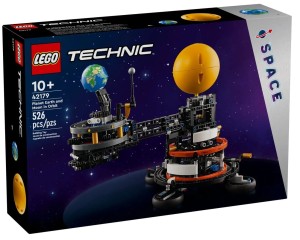 LEGO 42179 TECHNIC Planeta Ziemia i Księżyc na orbicie