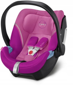CYBEX FOTELIK ATON 5 MAGNOLIA PINK PURPLE 0-13 KG