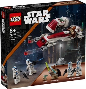 LEGO Star Wars 75378 UCIECZKA NA ŚCIGACZU BARC