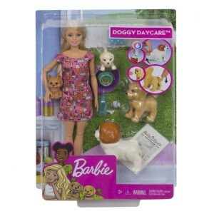 Lalka Barbie Opiekunka piesków FXH08