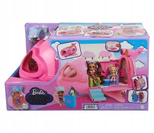 BARBIE EXTRA FLY LUKSUSOWY SAMOLOT DLA LALEK + mini lalka Barbie HPF72