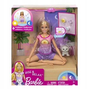 BARBIE Yoga Medytacja Relaks z Pieskiem HHX64