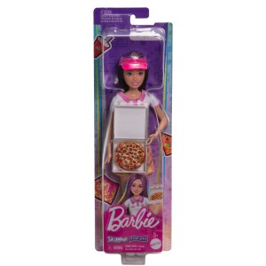 BARBIE LALKA SKIPPER PIERWSZA PRACA DOSTAWCZYNI PIZZY MATTEL HTK36