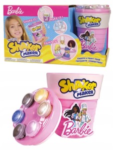 SHAKER MAKER BARBIE STWÓRZ 4 FIGURKI BARBIE zestaw kreatywny dla dzieci
