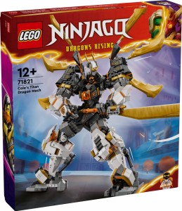 LEGO NINJAGO 71821 Tytanowy smok-mech Cole'a