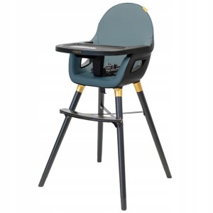 ESPIRO YUKO krzesełko do karmienia w stylu skandynawskim Niebieskie Blue