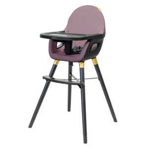 ESPIRO YUKO krzesełko do karmienia w stylu skandynawskim Różowe Pink