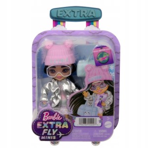 Lalka Barbie Extra Fly Minis w zimowej stylizacji HPB20 zimowy look