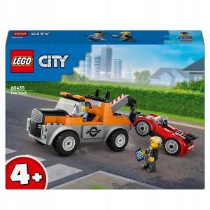 LEGO City 60435 Samochód pomocy drogowej i naprawa sportowego auta