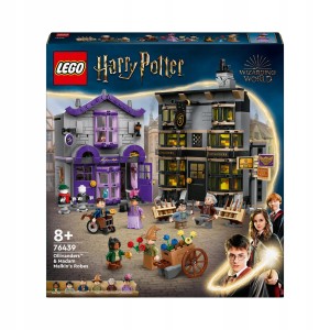 LEGO Harry Potter 76439 Sklepy Ollivandera i Madame Malkin