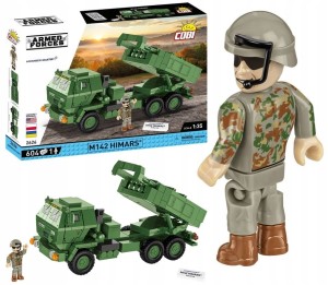 Klocki Cobi 2626 M142 Himars rakietowy system artyleryjski 3 w 1