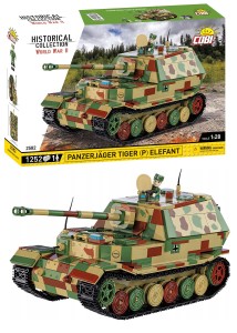 KLOCKI COBI 2582 czołg Panzerjäger Tiger (P) Elefant Działo Pancerne