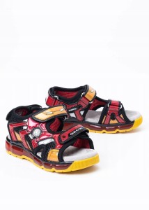 Geox sandałki dziecięce skóra naturalna czerwony rozmiar 29