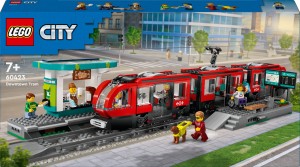 LEGO City 60423 Tramwaj miejski ze stacją