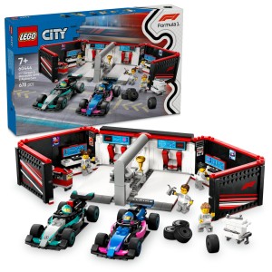 LEGO City 60444 F1 Garaż i bolidy Mercedes-AMG i Alpine Formuła 1 Formula