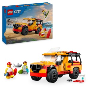 LEGO CITY 60453 Furgonetka ratowników plażowych