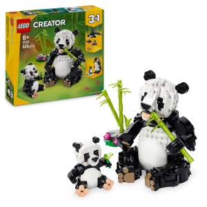 LEGO Creator 31165 Dzikie zwierzęta: rodzina pand Zestaw 3 w 1