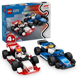 LEGO City 60464 F1 Bolidy Williams Racing i Haas F1