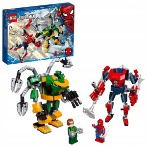 LEGO Super Heroes 76198 Bitwa Mechów Spider i Dr