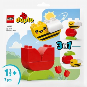 LEGO Duplo 30686 Mój pierwszy kwiatek i pszczoła