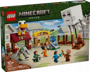 LEGO Minecraft 21273 Balon w kształcie diabła i atak na wioskę