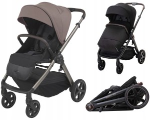 ESPIRO WÓZEK SPACEROWY ONLY WAY 308 NUDE BROWN