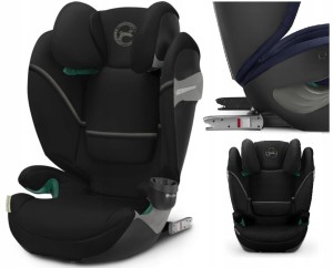 Fotelik Cybex Solution S2 Fix 100-150cm MOON BLACK
