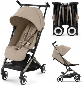 Cybex Libelle 2.0 Wózek Spacerowy Rama Taupe Almond Beige
