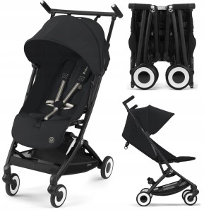Cybex Libelle 2.0 Lekki Wózek Spacerowy do 22kg Magic Black