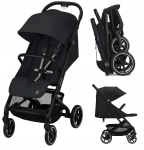 Cybex Beezy Wózek Spacerowy Rama Czarna Magic Black 2024