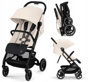 Cybex Beezy 2.0 Stylowy Wózek Spacerowy do 22kg Canvas White