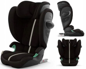 Cybex Solution G2 Plus fotelik samochodowy 100-150 cm / Moon Black Isofix
