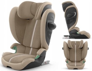 CYBEX SOLUTION G2 PLUS FOTELIK SAMOCHODOWY SKŁADANY ALMOND BEIGE ISOFIX