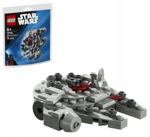 LEGO STAR WARS 30708 Minimodel Sokoła Millennium Super Zestaw 74 elementów