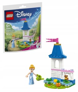 LEGO Disney 30695 Miniaturowy zamek Kopciuszka z ogrodem