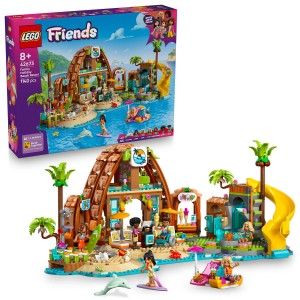 Klocki LEGO Friends 42673 Rodzinne wakacje na plaży