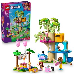Klocki LEGO Friends 42666 Kocie przyjęcie urodzinowe i domek na drzewie