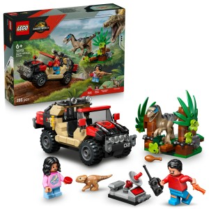 Klocki LEGO Jurassic World 76972 Ucieczka terenówką przed raptorem