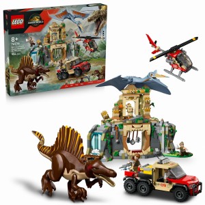 LEGO Jurassic World 76976 Powietrzna misja z kecalkoatlem i spinozaurem
