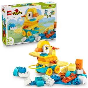 Klocki LEGO DUPLO 10448 3 w 1: Zwierzęta na kółkach