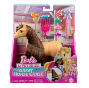 BARBIE KONIK DO STYLIZACJI PEPPER Z DŁUGĄ GRZYWĄ DO CZESANIA HXJ37