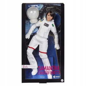 Barbie Lalka Astronauta Samantha Cristoforetti GTJ81