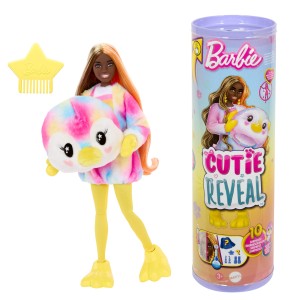 Barbie Cutie Reveal Lalka Pingwin Seria Kolorowe marzenia HRK40