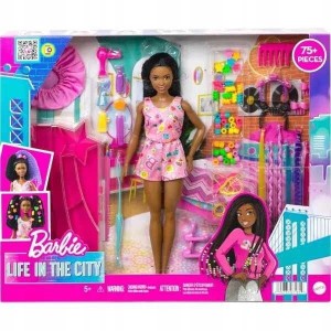 LALKA BARBIE LIFE IN THE CITY STYLIZACJA WŁOSÓW MATTEL