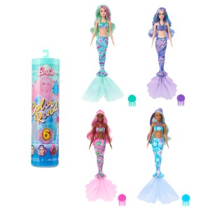 Barbie Color Reveal Morska syrenka Lalka HRK12