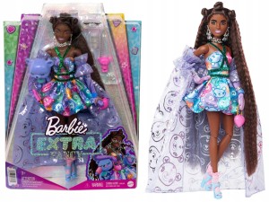 Barbie Extra Fancy Modna Lalka z Misiem i Akcesoriami HHN13