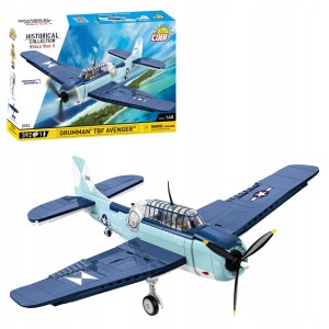 Klocki Wojskowe COBI 5752 Samolot Grumman TBF Avenger 392
